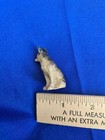 Antique Hertwig Bisque German Shepherd Miniature Dollhouse Figurine Germany 