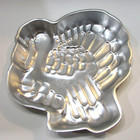 Vintage 1979 Thanksgiving Holiday Tom Turkey Wilton Aluminum Cake Pan 502-2634