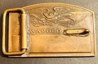 American Dahlia Society Bronze Award Medal Made Into Belt Buckle Medalic Art  Ny