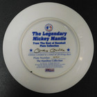 Legendary Mickey Mantle 6 5  Sports Impressions Le Porcelain Plate - Yankees