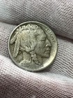1913 Type 1 Higher Grade 3 4 Horn Buffalo Nickel -  Better Date Us Coin 