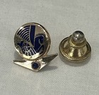 Rare Vintage 10k Gold Air France Airlines Old Logo Pin Lapel Pin
