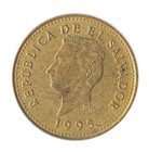 El Salvador 1 Centavo  1995  Km  135 2c  Vf-very Fine