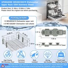 Wd28x30219 Wd28x35779 Upper Rack Replacement Fits Ge Hotpoint Dishwasher