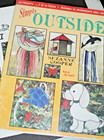Sp72  Lot Of 3 Stained Glass Pattern Books Nature  Wild Side  Simply Outside
