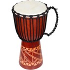 X8 Drums Tribal Djembe With Bag  Shakers And Necklace