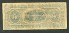 Peru  5  Soles 1877 Banco Nacional Del Peru  Pick   S323 Vg 
