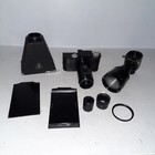 Vintage Antique Bausch   Lomb Microscope Camera Set In Case