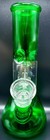 8  Green Tobacco Hookah Water Pipe Bong Glass    Free Screens 