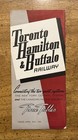 Vintage 1950 Toronto Hamilton   Buffalo Railway Timetables