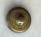 Antique Small Brass Metal Button 3 4  French Back Unmarked