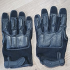 Vintage Black Leather Sap Gloves With Steel Shot - Never Used - In Storage Bag