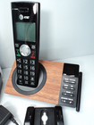 At t Dect 6 0 Cordless Phone Answering Machine 2 Handsets Call Block Intercom