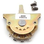 1x Oak Grigsby 3-way Blade Switch For Telecaster With Mounting Screws