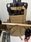 Military Fold Up Litter And Bag And X4 Straps Military Surplus Medical