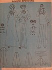Amazing Vtg 76 Simplicity 7466 Misses Caftan Or Top   Pants Pattern 10 32 5b