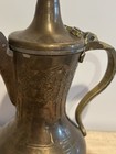 Antique Islamic Brass Bedouin Dallah Coffee Pot 8    Unique