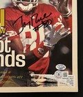 Jerry Rice Signed Sports Illustrated Magazine Autographed Bas 1992 Hot Hands