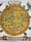 The Sun Celestial Map 1696 Johann Zahn Rare Antique Map 17th Century