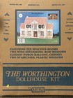 The Worthington Dollhouse Kit By Artply Model 136 Nib Vintage New 1 12 Scale