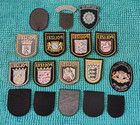 Germany Patch Police Polizei Deutschland - Collection Set 17 Patches