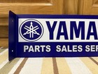 Yamaha Parts Sales Service Flange Sign Motorcycle Atv Vintage Style Wall Decor