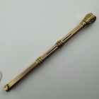 Antique Rauch   Co  Telescoping Fountain Pen Pencil Combo W  Gold Nib