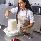 Spec101 Round Cake Boards Bulk 12pk - 12 Inch Cake Drum White 1 2in Smooth Edge