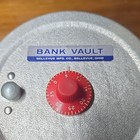 Bellevue Mfg  Co  Mechanical Coin Bank Vault With Combination Lock