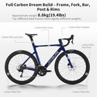 Full Carbon Racing Bike 24-speed Shimano R7120  Hydraulic Disc Brakes  Pre-assem