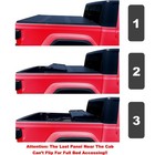 Hard Tri-fold 5 7  Tonneau For 04-15 Nissan Titan Short Bed Frp Utility Track