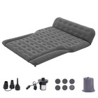 Ergonomic Inflatable Car Mattress For Suv Trunk W pump - Waterproof Camping Pad