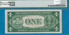  1 00  1935-b  Star Blue Seal Silver Certificate Attractive  Pmg 64