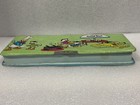 Vintage Walt Disney Donald Duck Huey Dewey Louie Pluto Pencil Paintbrush Case