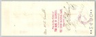 Bank Of La Porte Check Mrs  K e  Gowell 1882 Mining Vignette Rn-g1 Rev Stamp