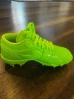 Jordan 1 Low Youth Football Cleats  electric Green  Size 4 5  - Brand New
