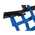 Nerf Bar For Raptor 660 660r 2001-2005 Aluminium Plastic Blue Webbing Black