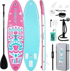 Inflatable Stand Up Paddle Board With Beginners Sup Accessories   10 6   Sup