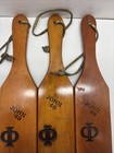 3-vintage Fraternity Paddles Alpha Lambda Illinois Wesleyan University 40   s-50   s