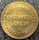 Car Wash Carwash Non Refundable No Cash Value Service Token 25mm  c1419 