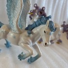 Pegasus   Unicorn Fantasy Toy Figures By Elc White Blue Purple Fancy  2    a5