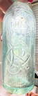 Antique Excelsior Bottling Works Glass Hutchinson Bottle Newark Jersey City