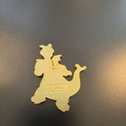 Disney Figment Character Pin Purple Orange Collectible Single