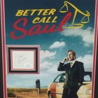 Better Call Saul 11x17 Movie Poster Deluxe Framed With Bob Odenkirk Autograph Wi