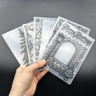 Christmas-themed Embossing Folders Set For Card Making And Scrapbooking  6 Pcs