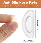 20 Pairs Silicone Nose Pads For Eyeglasses  Stick On Nose Pads For Glasses