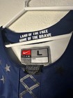 Nike Team Usa 2014 Sochi Winter Olympics Hockey Jersey Shield Logo Navy Blue