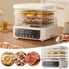     food Dehydrator Machine 5 Trays Stackable Fruit Dryer Adjustable Temperature