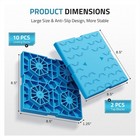 Rv Leveling Blocks 12 Pack  Heavy Duty  Stackable  Blue