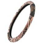 Ducks Unlimited Camo Steering Wheel Cover   Black shadow Grass Blades Hunting  
